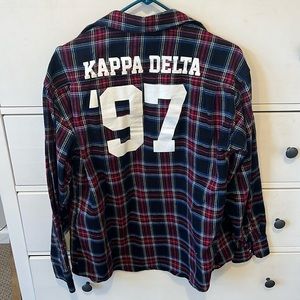 Kappa Delta flannel one size